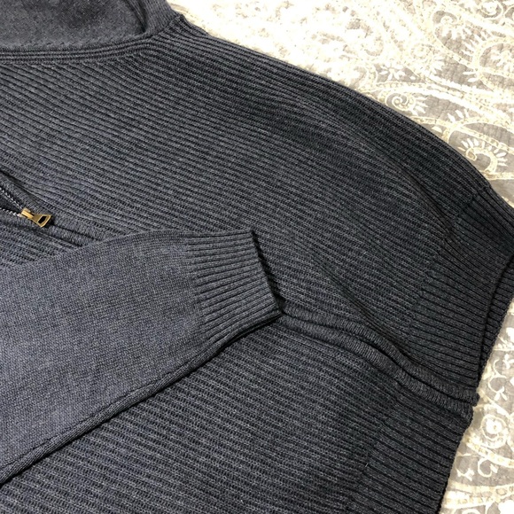 Men’s Alan Flusser Full Zip Long Sleeve Sweater XL - Picture 8 of 8